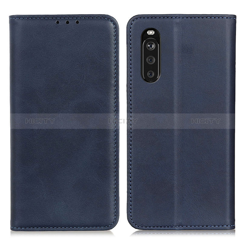 Funda de Cuero Cartera con Soporte Carcasa A02D para Sony Xperia 10 III