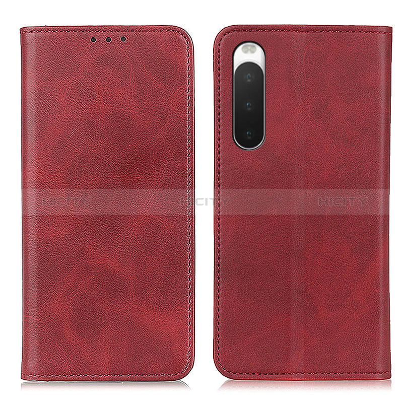 Funda de Cuero Cartera con Soporte Carcasa A02D para Sony Xperia 10 V