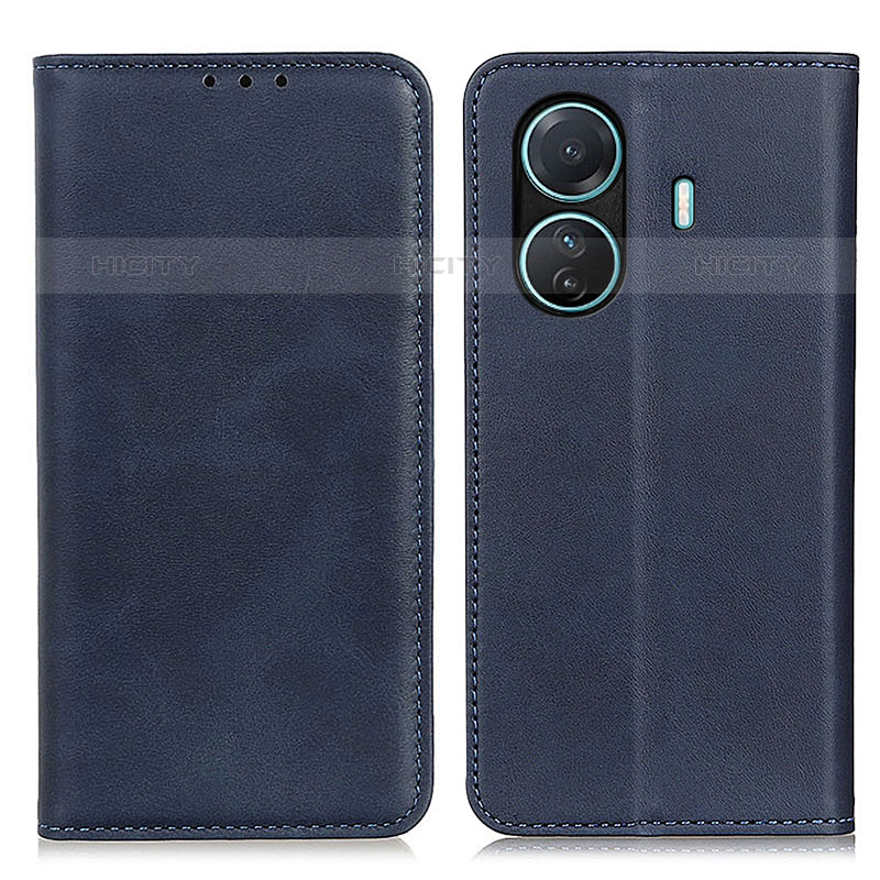 Funda de Cuero Cartera con Soporte Carcasa A02D para Vivo iQOO Z6 Pro 5G