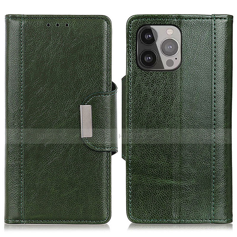 Funda de Cuero Cartera con Soporte Carcasa A03 para Apple iPhone 13 Pro