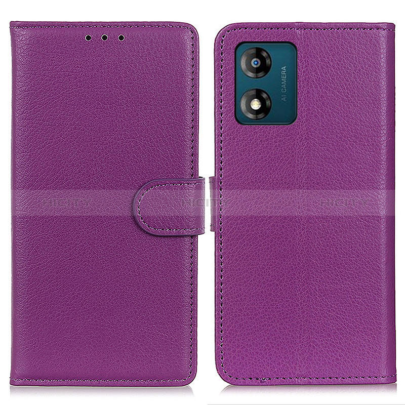 Funda de Cuero Cartera con Soporte Carcasa A03D para Motorola Moto E13