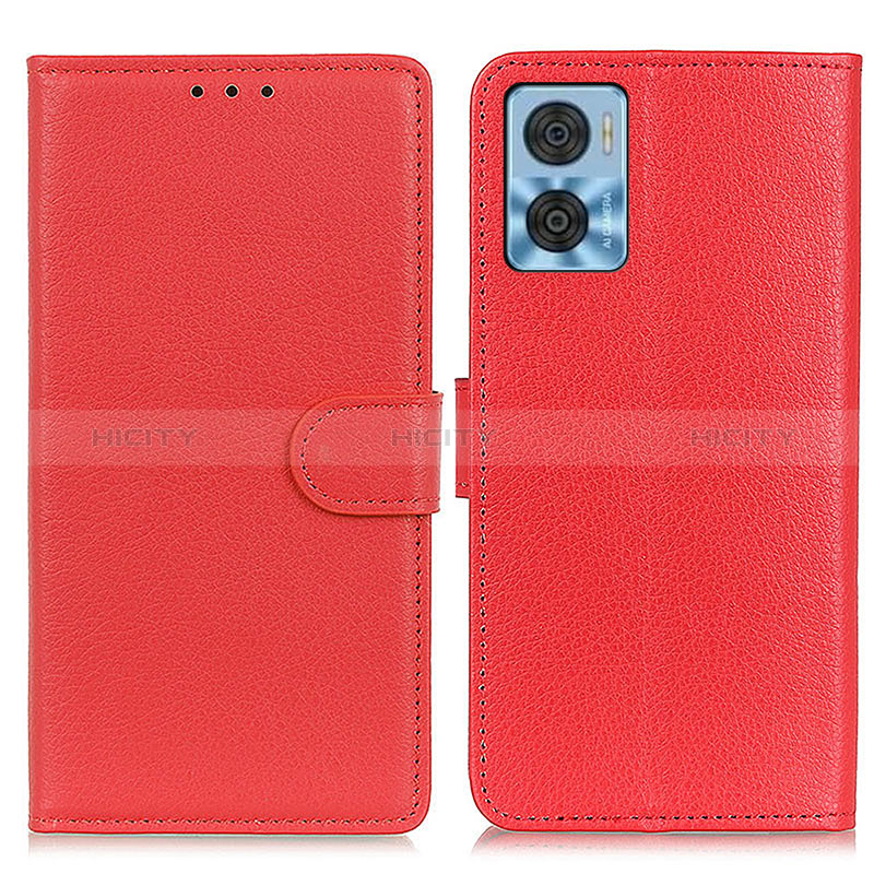 Funda de Cuero Cartera con Soporte Carcasa A03D para Motorola Moto E22