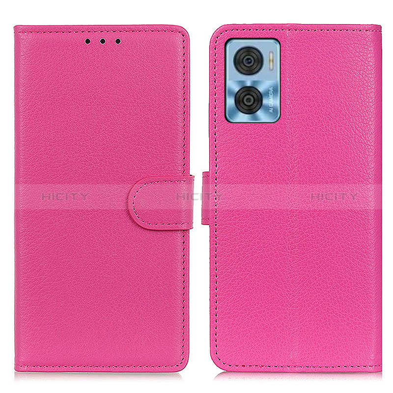 Funda de Cuero Cartera con Soporte Carcasa A03D para Motorola Moto E22