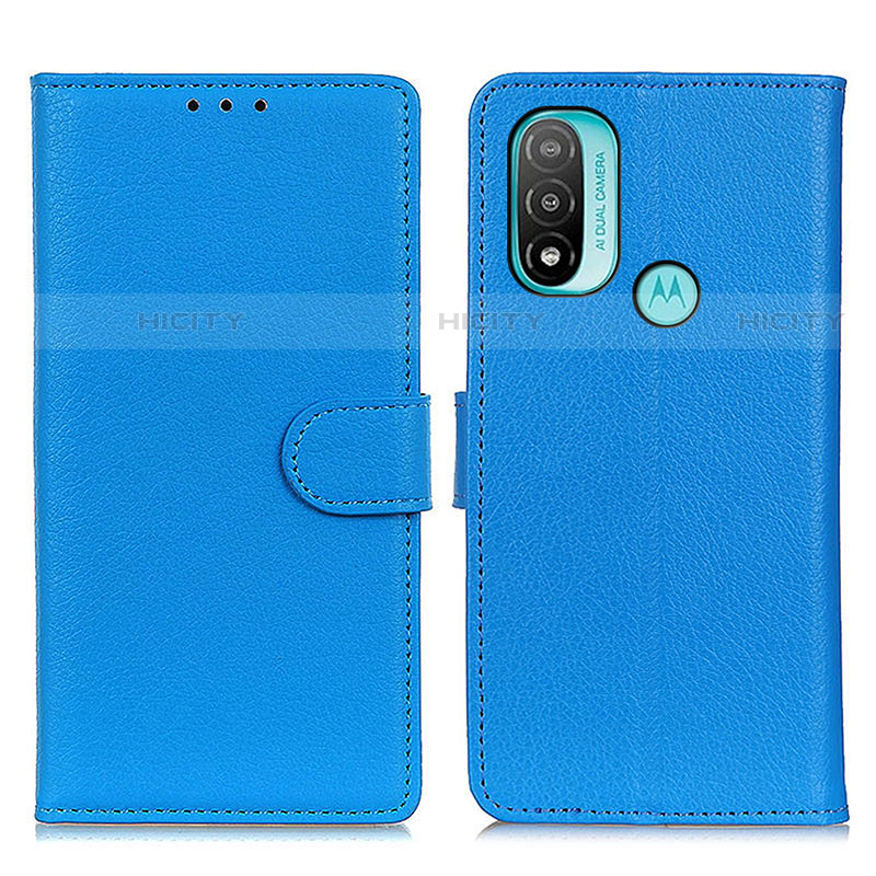 Funda de Cuero Cartera con Soporte Carcasa A03D para Motorola Moto E40