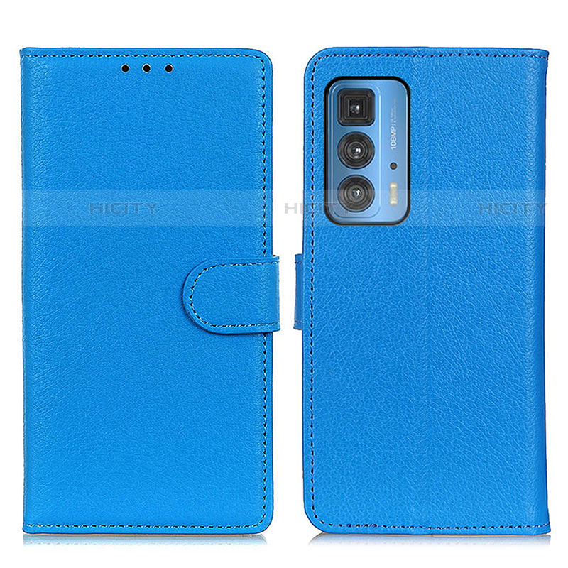 Funda de Cuero Cartera con Soporte Carcasa A03D para Motorola Moto Edge 20 Pro 5G