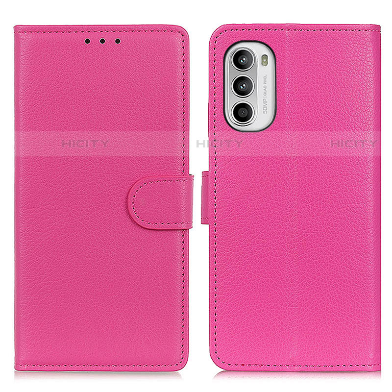 Funda de Cuero Cartera con Soporte Carcasa A03D para Motorola Moto Edge (2022) 5G