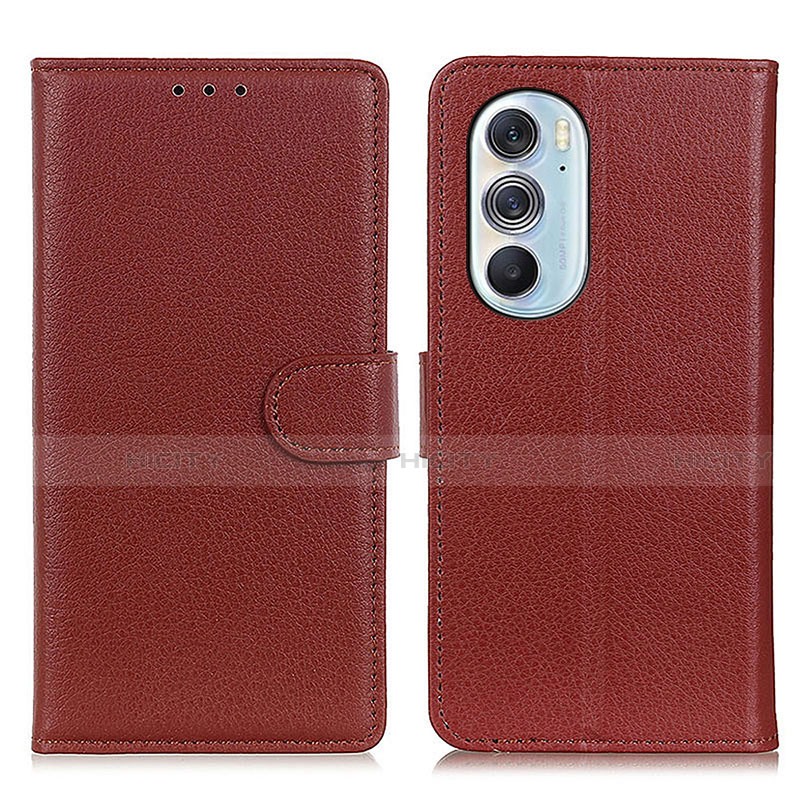 Funda de Cuero Cartera con Soporte Carcasa A03D para Motorola Moto Edge 30 Pro 5G