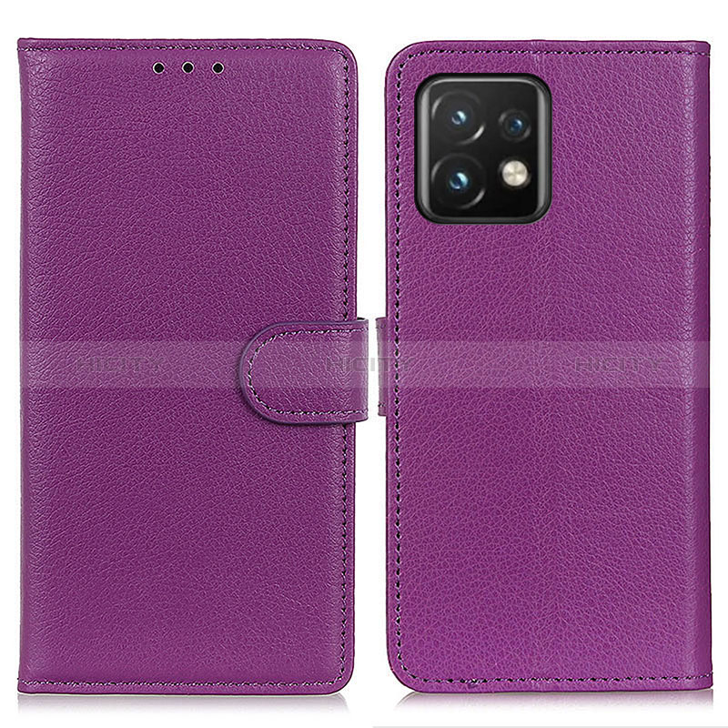 Funda de Cuero Cartera con Soporte Carcasa A03D para Motorola Moto Edge 40 Pro 5G