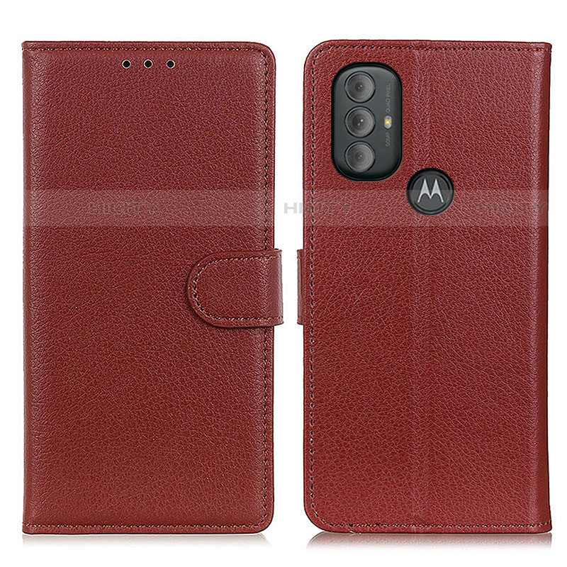 Funda de Cuero Cartera con Soporte Carcasa A03D para Motorola Moto G Play Gen 2