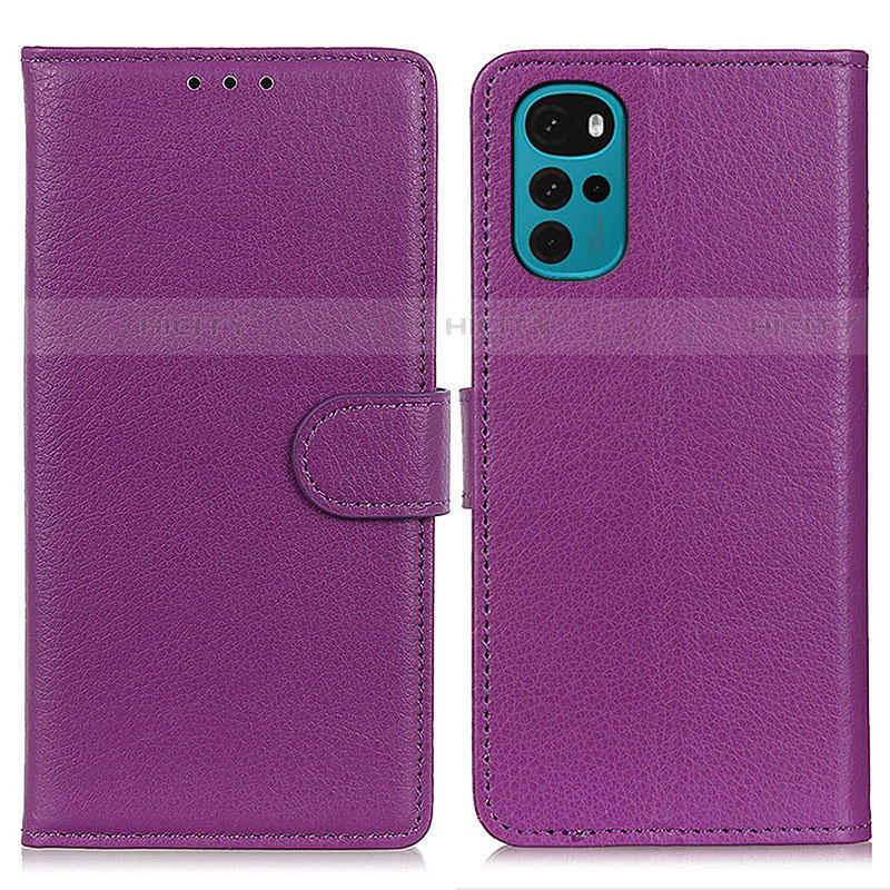 Funda de Cuero Cartera con Soporte Carcasa A03D para Motorola Moto G22