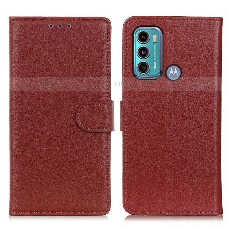 Funda de Cuero Cartera con Soporte Carcasa A03D para Motorola Moto G40 Fusion