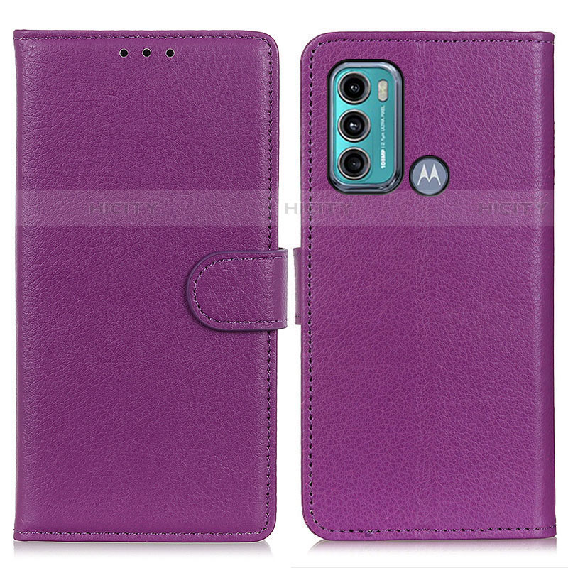 Funda de Cuero Cartera con Soporte Carcasa A03D para Motorola Moto G40 Fusion