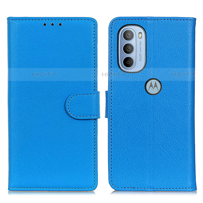 Funda de Cuero Cartera con Soporte Carcasa A03D para Motorola Moto G41