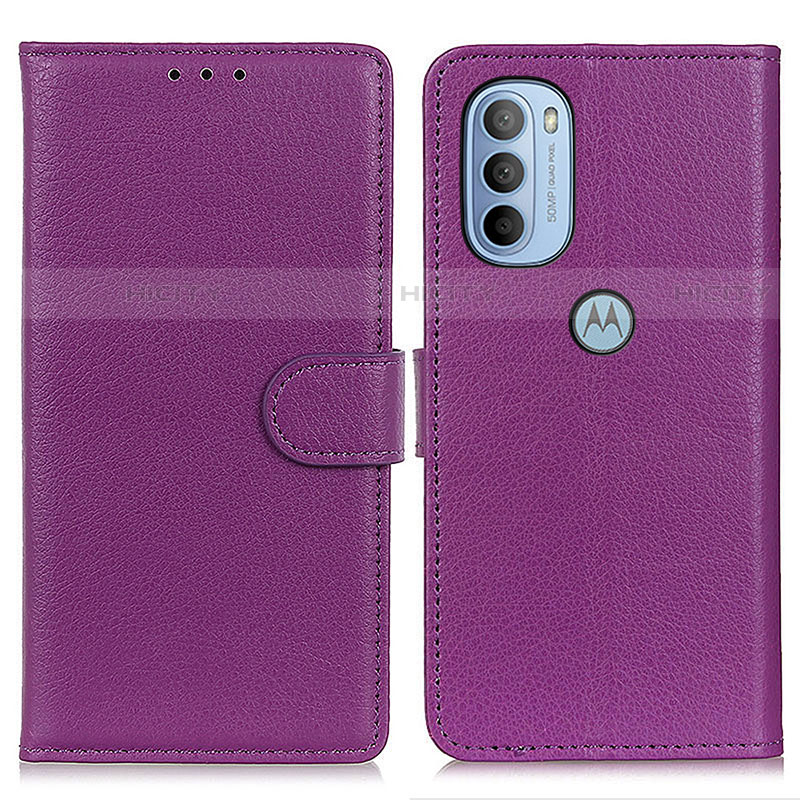 Funda de Cuero Cartera con Soporte Carcasa A03D para Motorola Moto G41