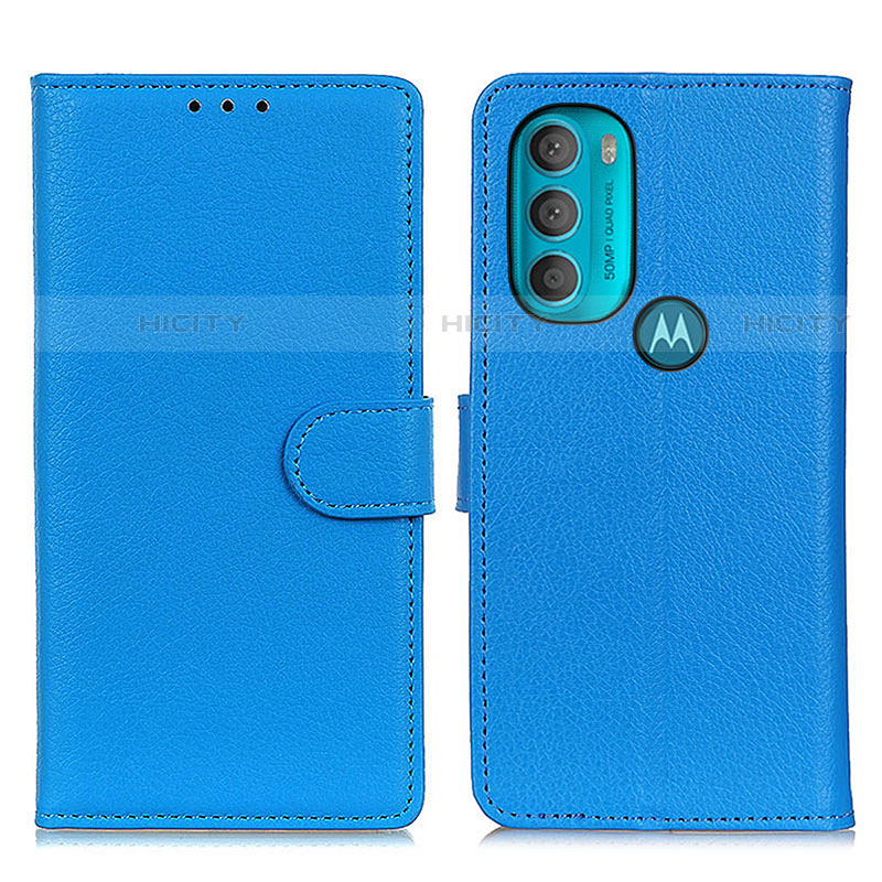 Funda de Cuero Cartera con Soporte Carcasa A03D para Motorola Moto G71 5G