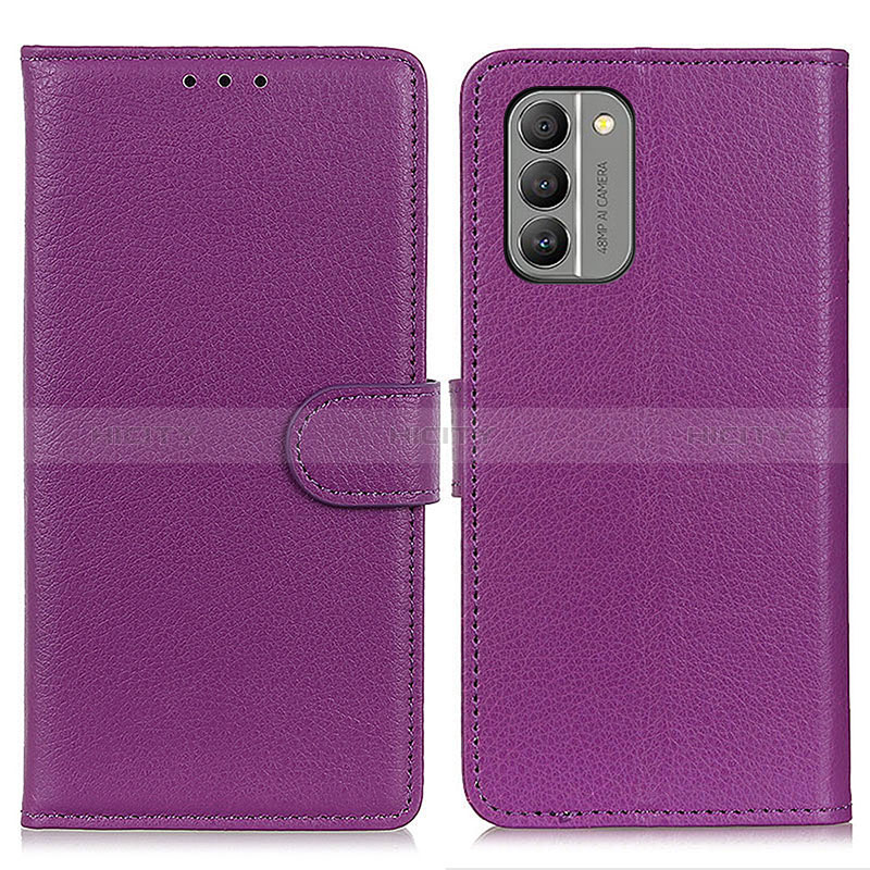 Funda de Cuero Cartera con Soporte Carcasa A03D para Nokia G400 5G