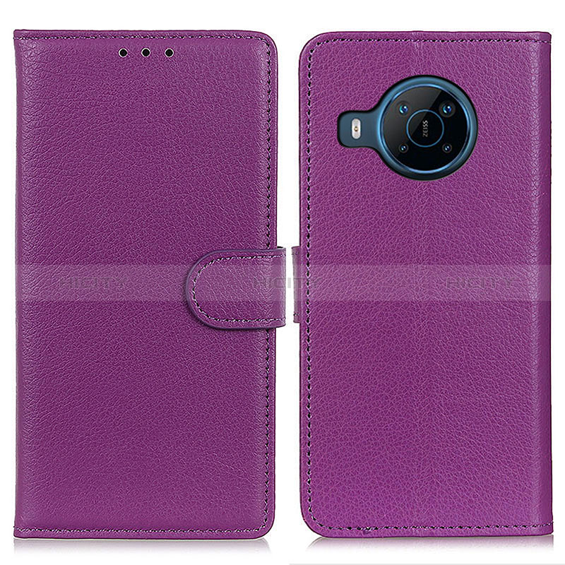 Funda de Cuero Cartera con Soporte Carcasa A03D para Nokia X100 5G