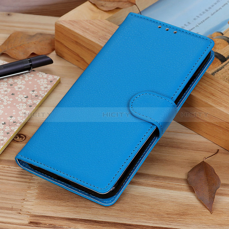 Funda de Cuero Cartera con Soporte Carcasa A03D para OnePlus Ace 2V 5G Azul Cielo