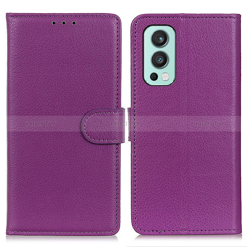 Funda de Cuero Cartera con Soporte Carcasa A03D para OnePlus Nord 2 5G