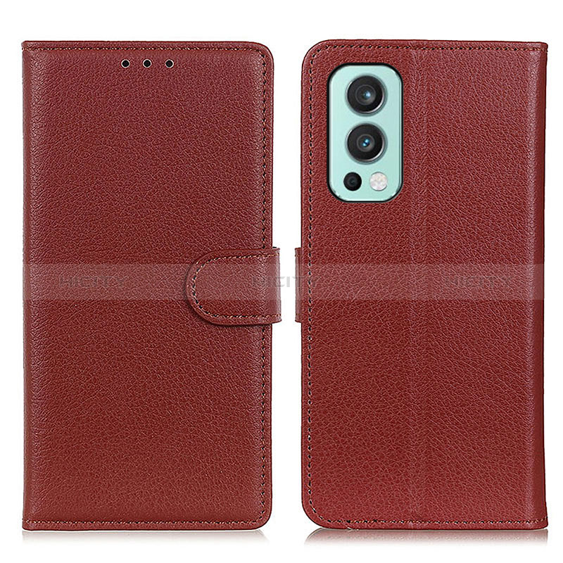 Funda de Cuero Cartera con Soporte Carcasa A03D para OnePlus Nord 2 5G