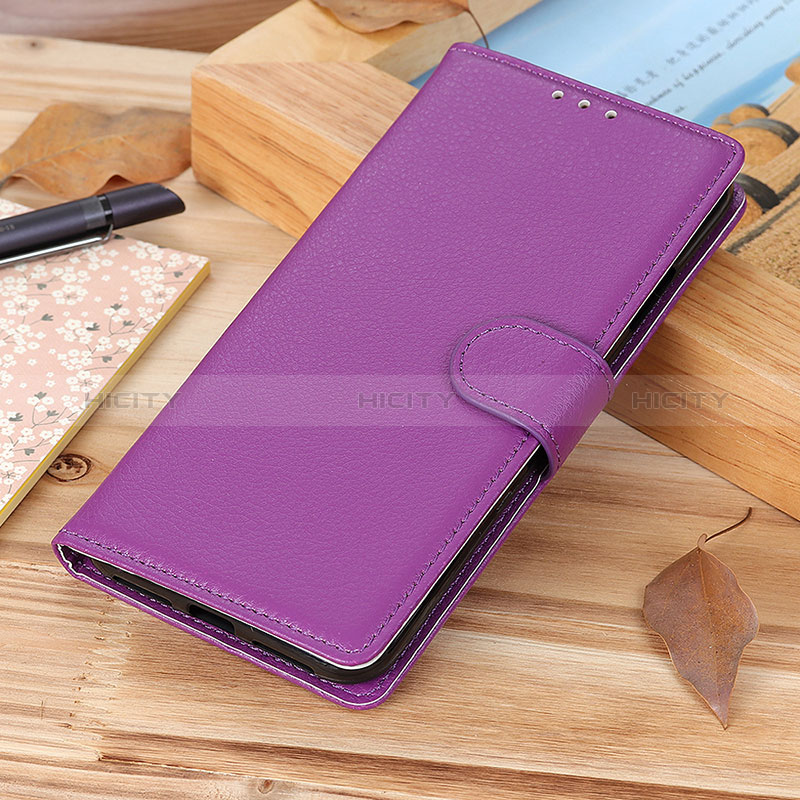 Funda de Cuero Cartera con Soporte Carcasa A03D para OnePlus Nord 3 5G Morado