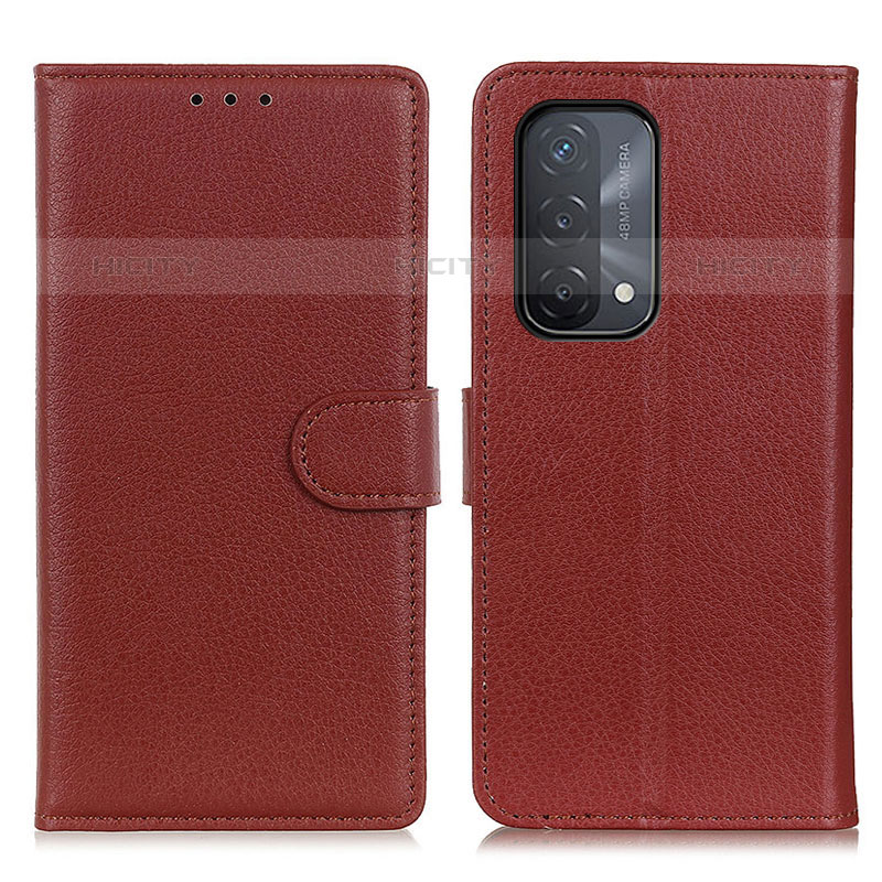 Funda de Cuero Cartera con Soporte Carcasa A03D para OnePlus Nord N200 5G