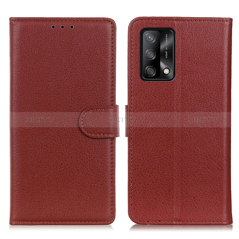 Funda de Cuero Cartera con Soporte Carcasa A03D para Oppo F19