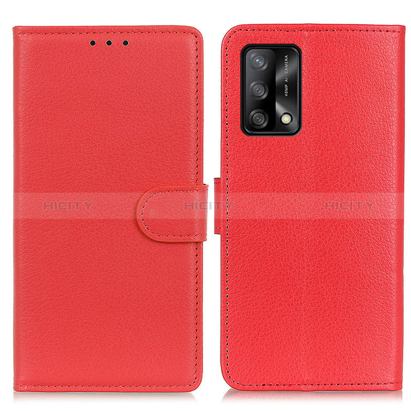 Funda de Cuero Cartera con Soporte Carcasa A03D para Oppo F19