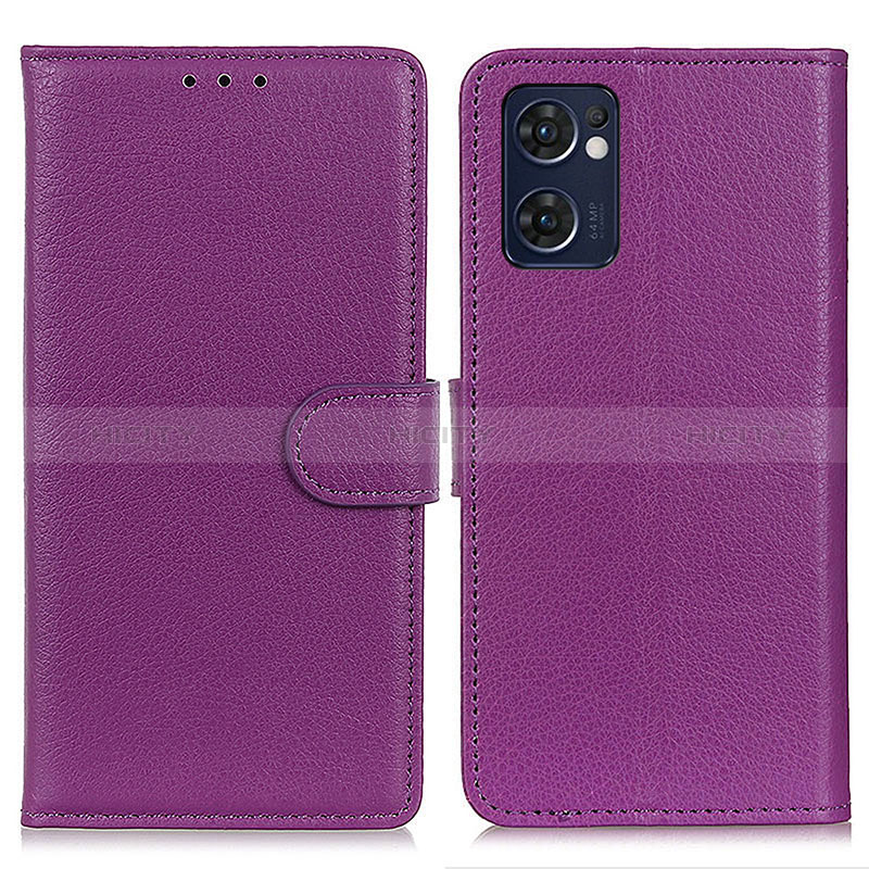 Funda de Cuero Cartera con Soporte Carcasa A03D para Oppo Find X5 Lite 5G