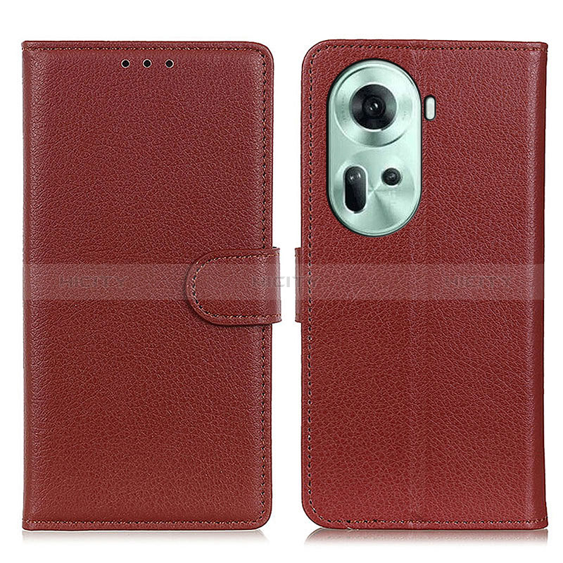 Funda de Cuero Cartera con Soporte Carcasa A03D para Oppo Reno11 5G