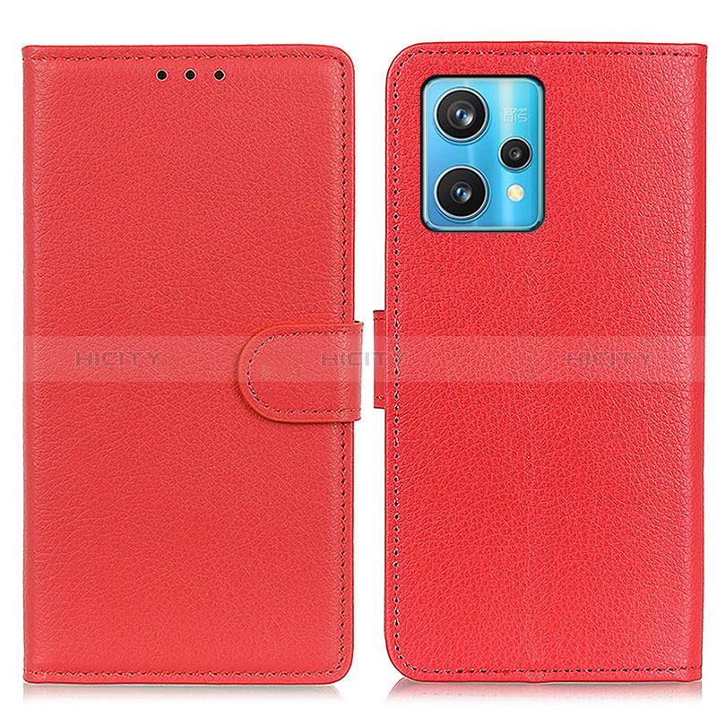 Funda de Cuero Cartera con Soporte Carcasa A03D para Realme 9 4G