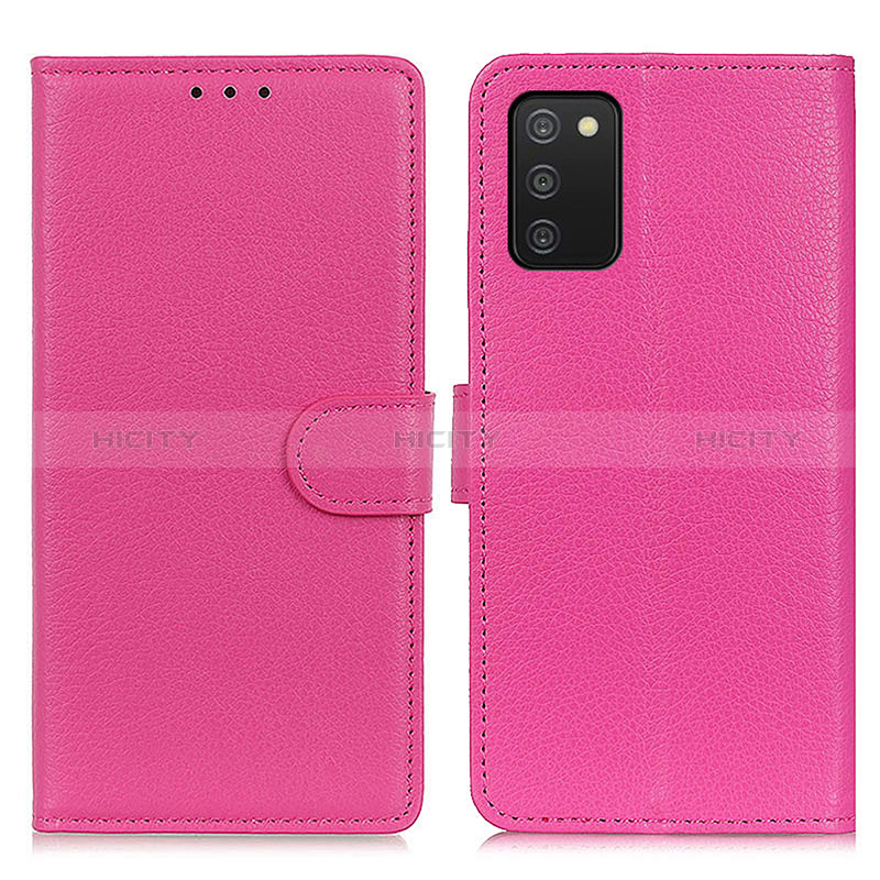 Funda de Cuero Cartera con Soporte Carcasa A03D para Samsung Galaxy A02s