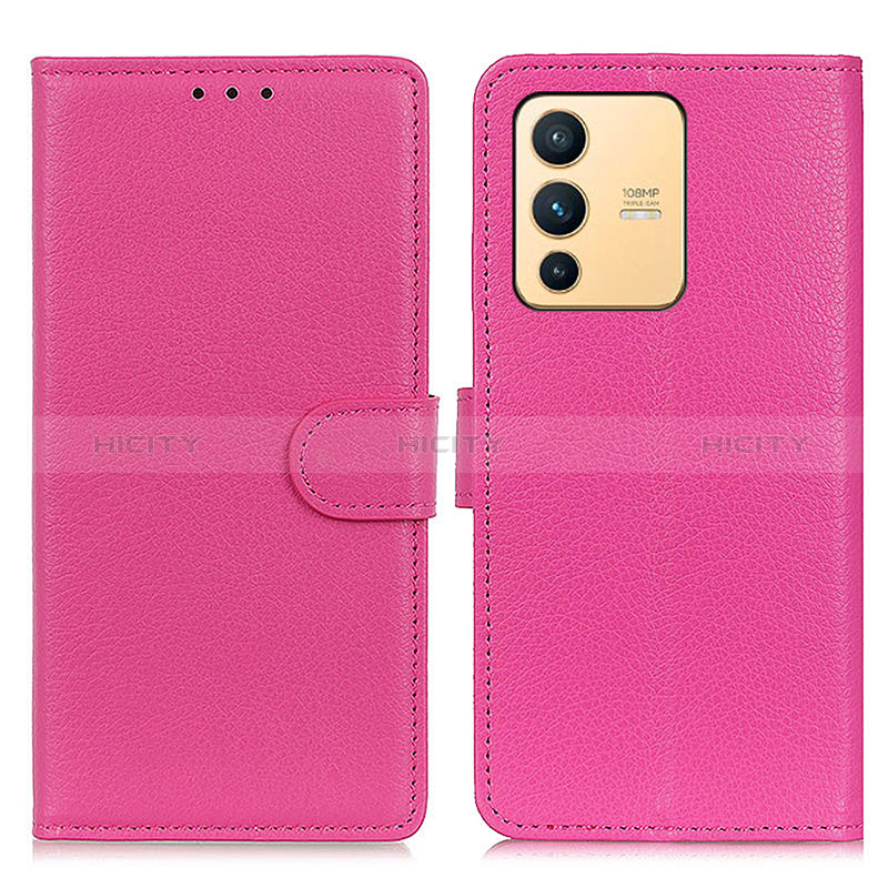 Funda de Cuero Cartera con Soporte Carcasa A03D para Vivo V23 5G