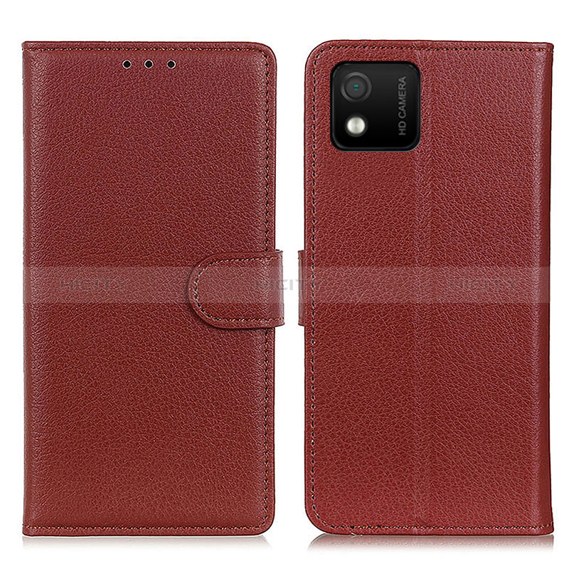 Funda de Cuero Cartera con Soporte Carcasa A03D para Wiko Y52