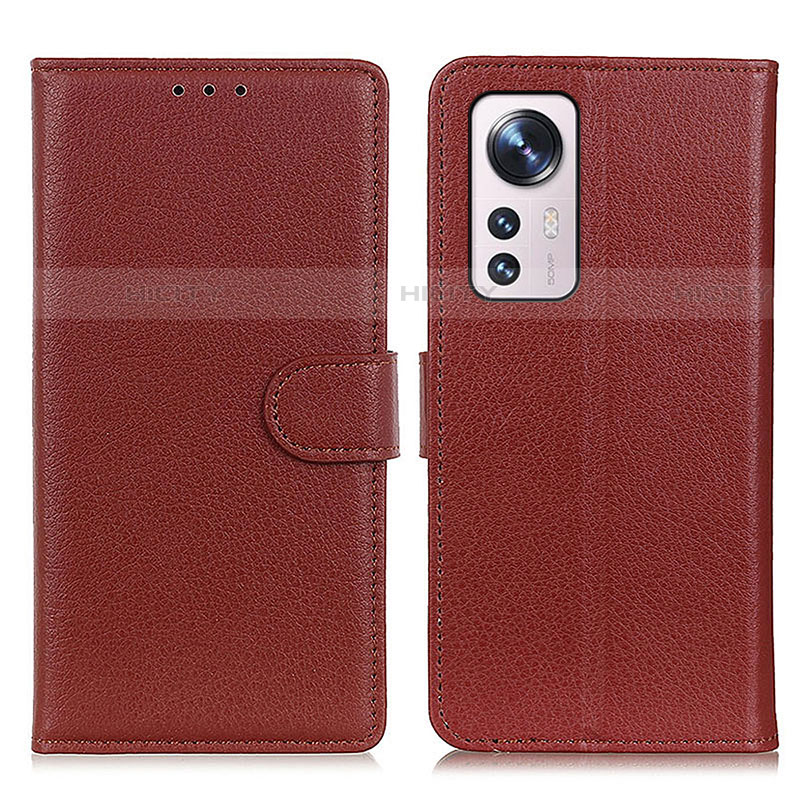 Funda de Cuero Cartera con Soporte Carcasa A03D para Xiaomi Mi 12 Pro 5G