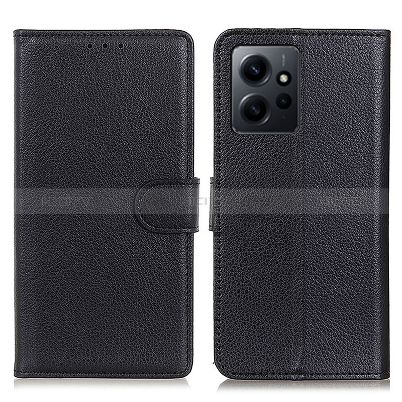 Funda de Cuero Cartera con Soporte Carcasa A03D para Xiaomi Redmi Note 12 4G