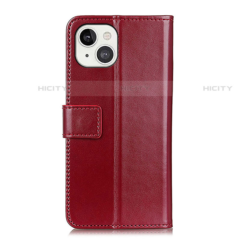 Funda de Cuero Cartera con Soporte Carcasa A04 para Apple iPhone 14 Plus