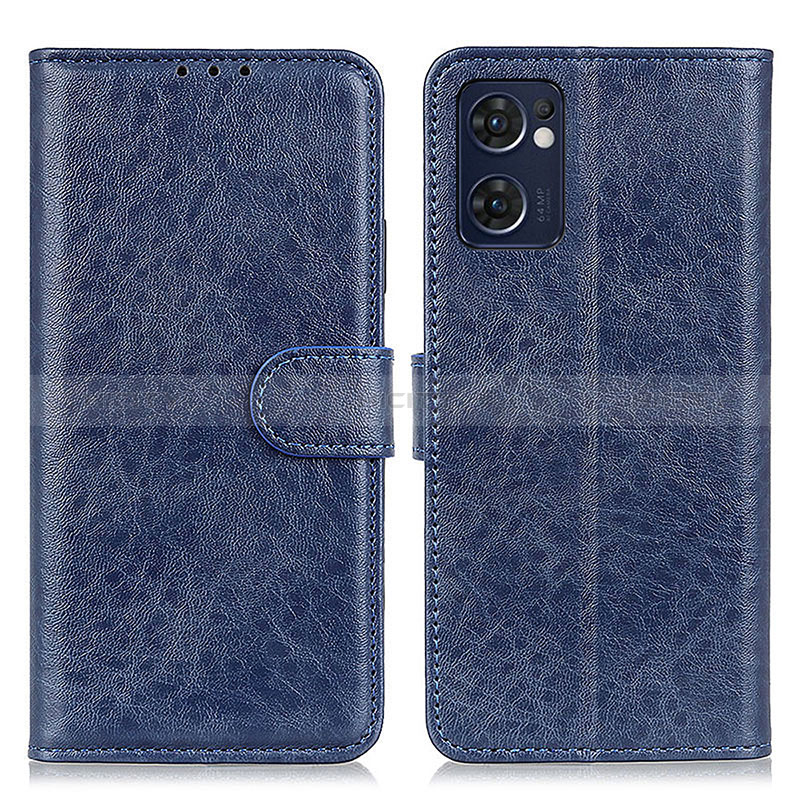 Funda de Cuero Cartera con Soporte Carcasa A04D para OnePlus Nord CE 2 5G Azul