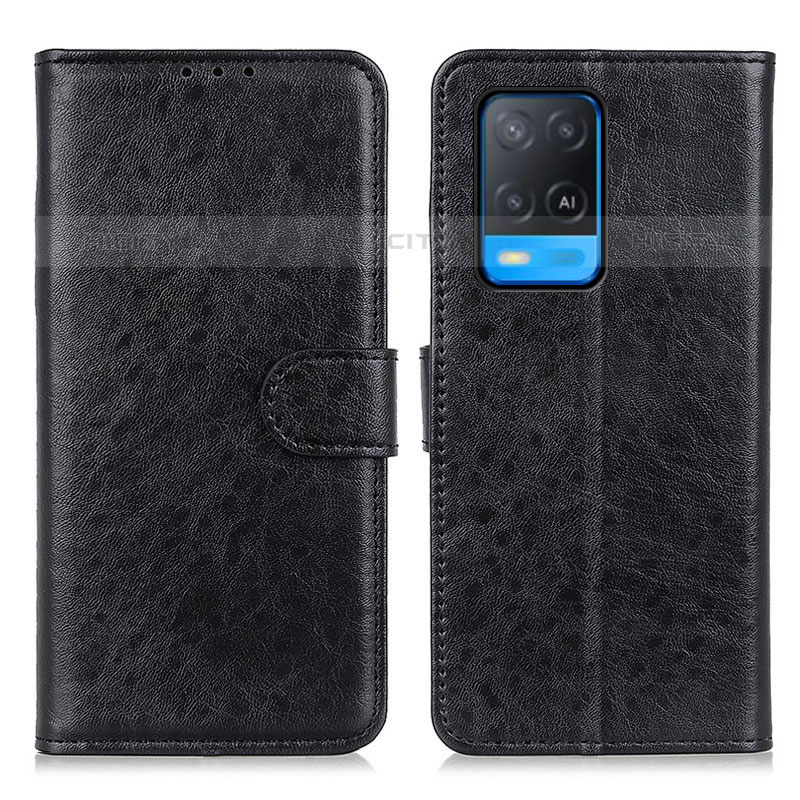 Funda de Cuero Cartera con Soporte Carcasa A04D para Oppo A54 4G