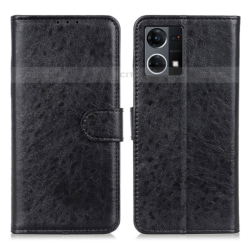 Funda de Cuero Cartera con Soporte Carcasa A04D para Oppo F21 Pro 4G