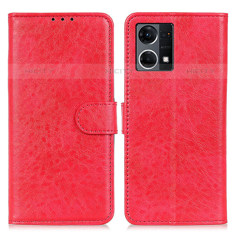 Funda de Cuero Cartera con Soporte Carcasa A04D para Oppo F21s Pro 4G