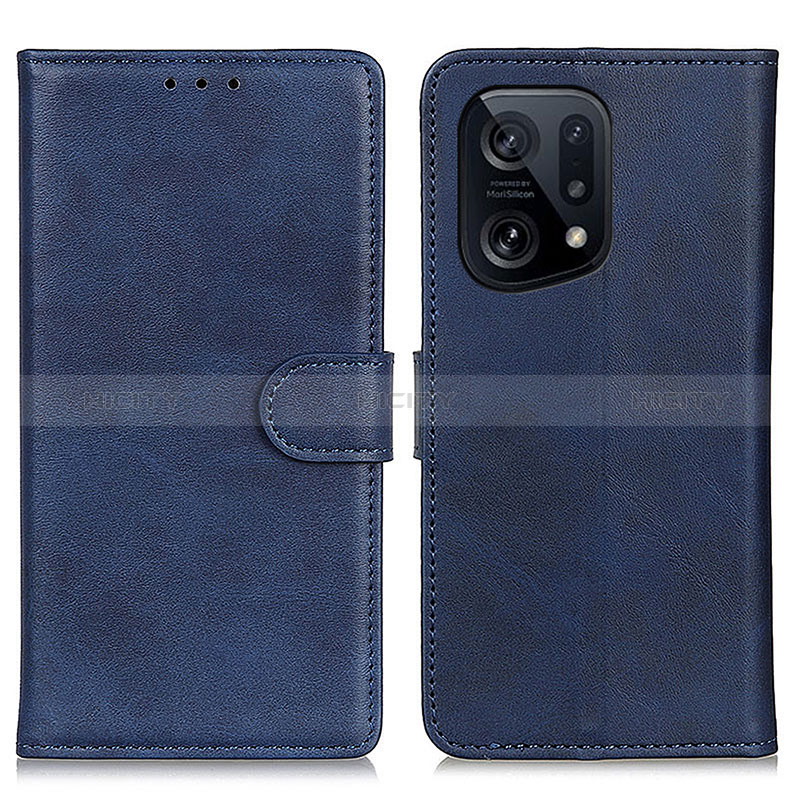 Funda de Cuero Cartera con Soporte Carcasa A04D para Oppo Find X5 5G