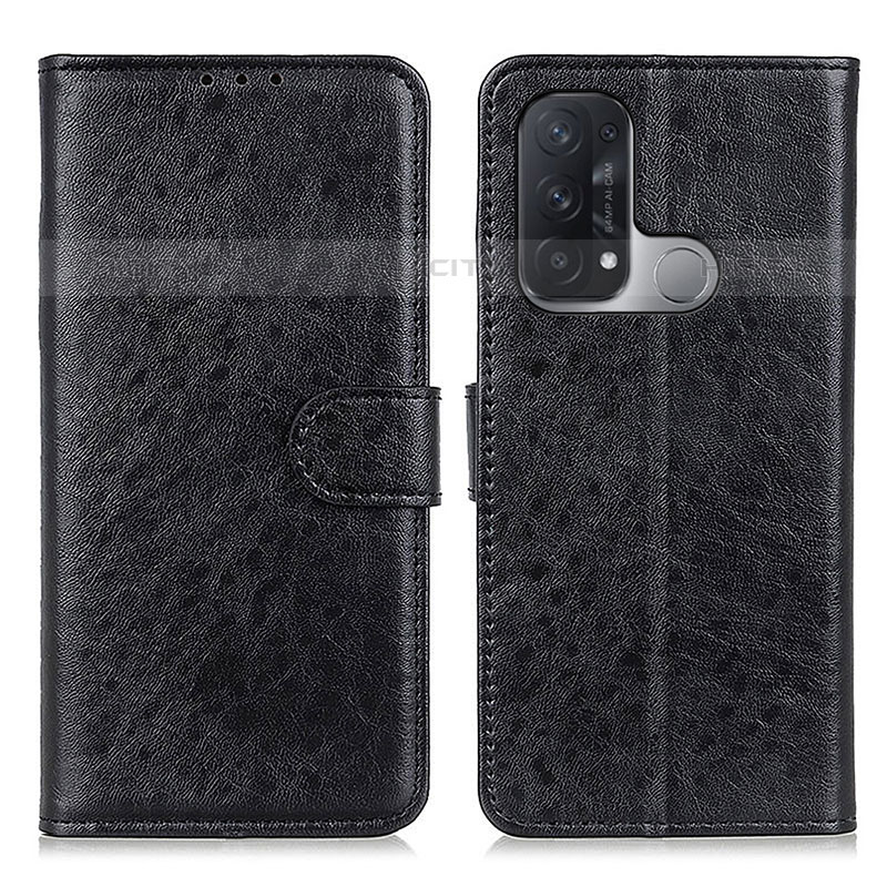 Funda de Cuero Cartera con Soporte Carcasa A04D para Oppo Reno5 A