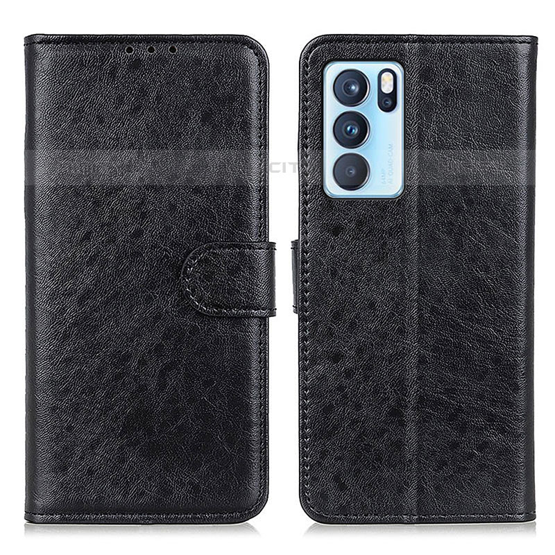 Funda de Cuero Cartera con Soporte Carcasa A04D para Oppo Reno6 Pro 5G India