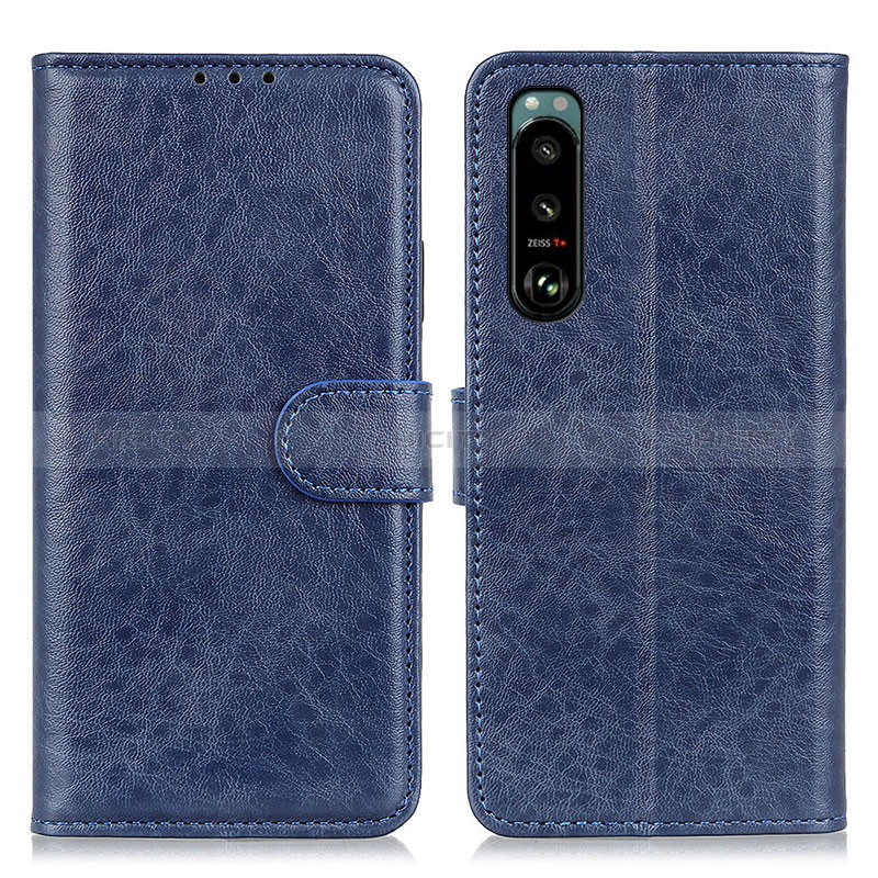 Funda de Cuero Cartera con Soporte Carcasa A04D para Sony Xperia 5 III SO-53B