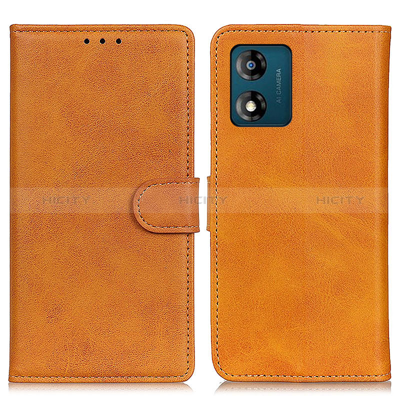 Funda de Cuero Cartera con Soporte Carcasa A05D para Motorola Moto E13