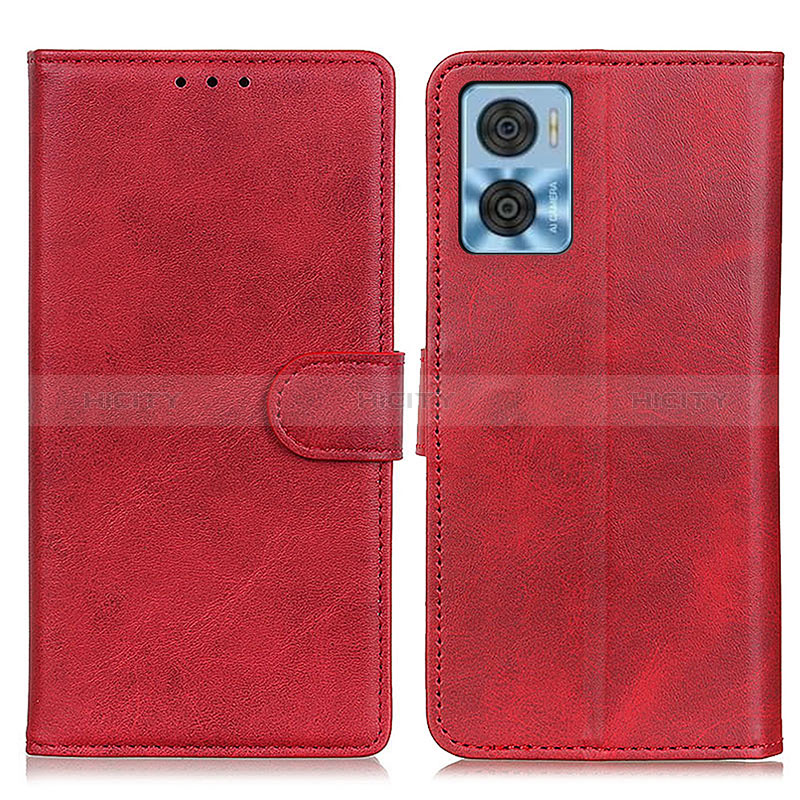 Funda de Cuero Cartera con Soporte Carcasa A05D para Motorola Moto E22i