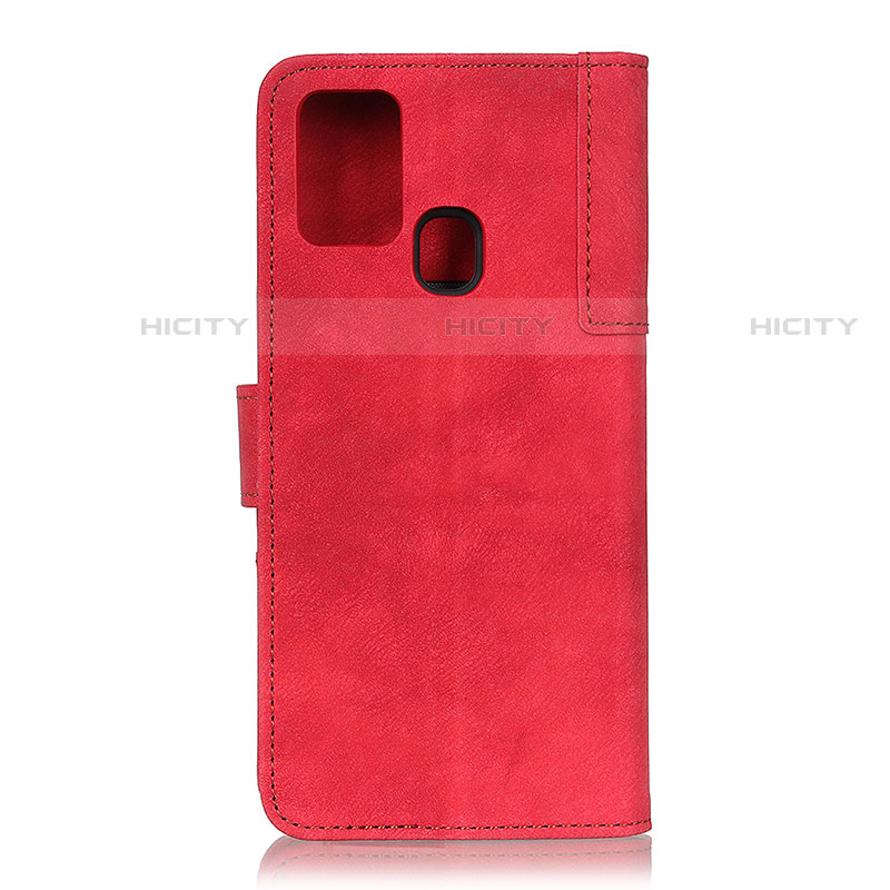 Funda de Cuero Cartera con Soporte Carcasa A05D para Motorola Moto G31 Rojo