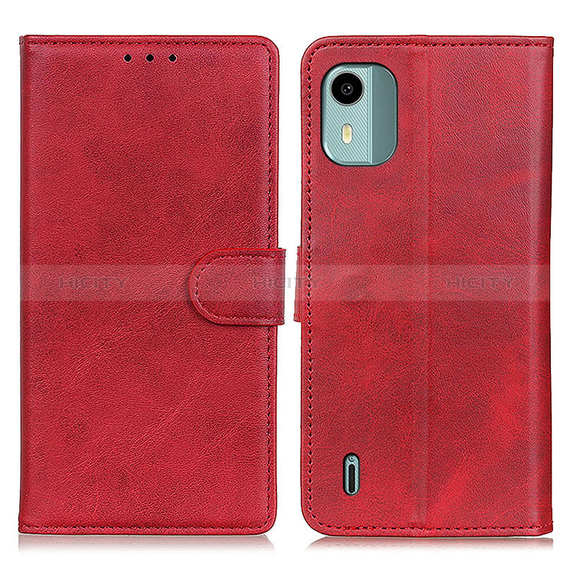 Funda de Cuero Cartera con Soporte Carcasa A05D para Nokia C12 Plus