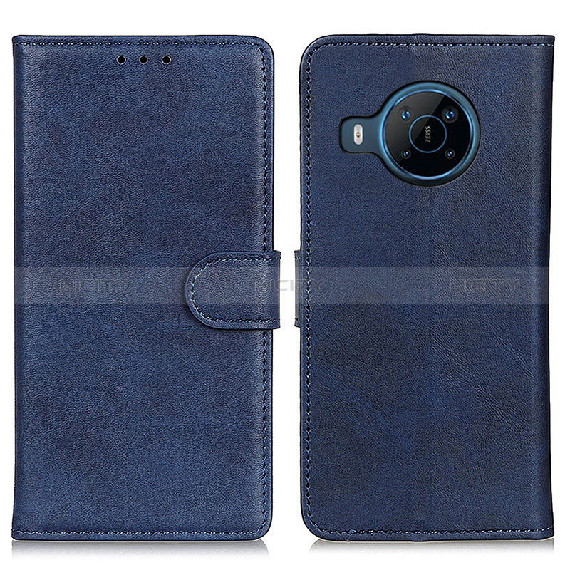 Funda de Cuero Cartera con Soporte Carcasa A05D para Nokia X100 5G Azul